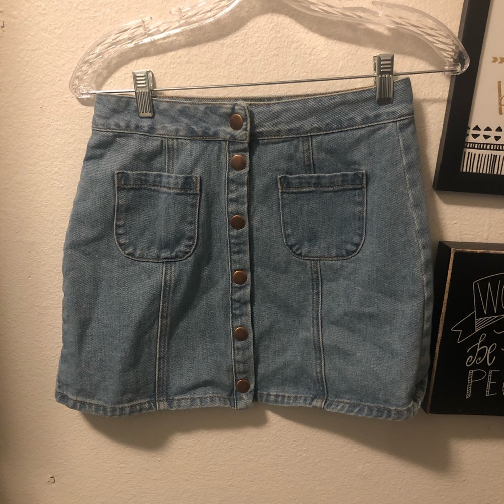 Brandy Melville Denim skirt size 26